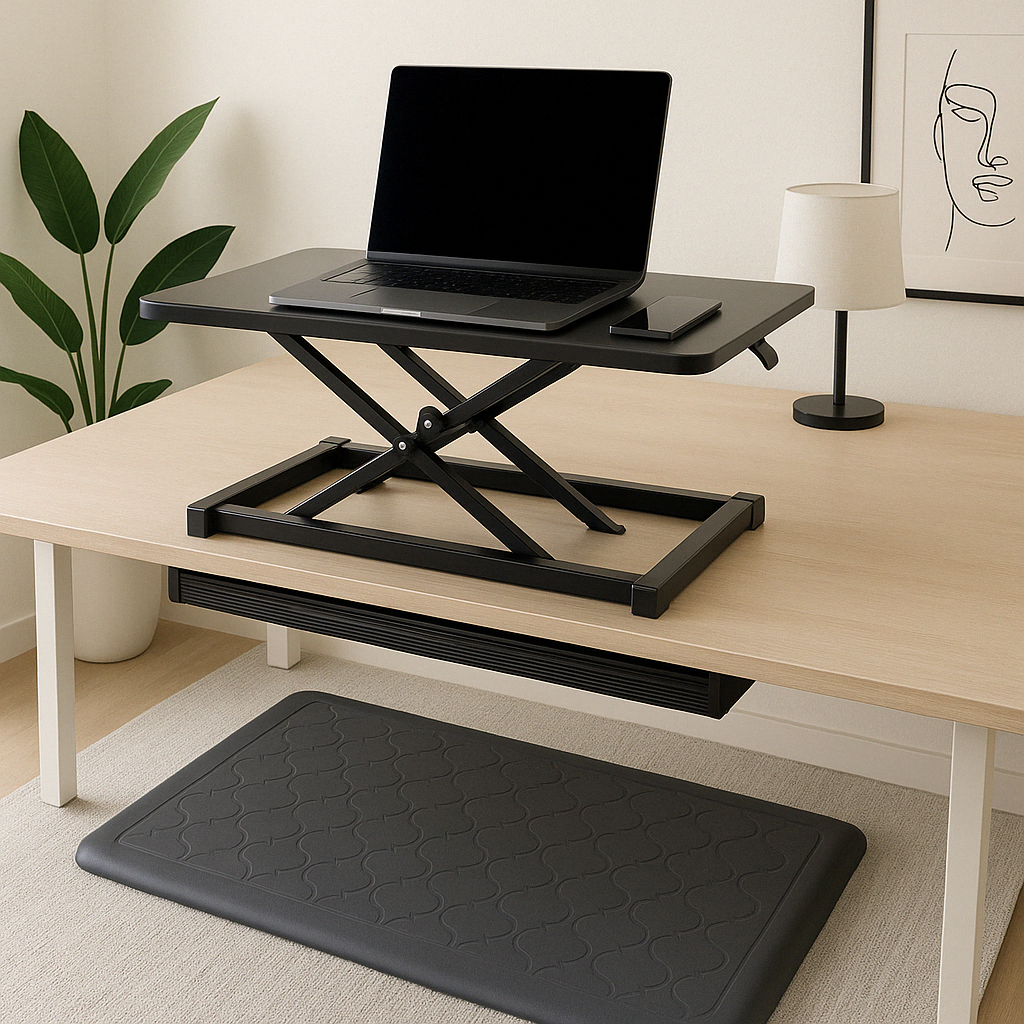 The Creator Setup – Ergonomic Standing Desk Bundle (Ships from U.S.)