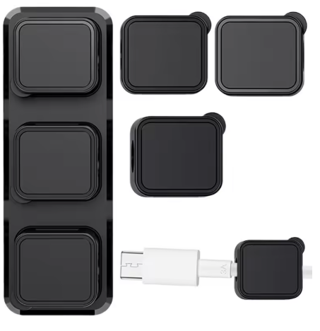Magnetic Cable Clips β Adhesive Wire Organizer for Desk, Car, or Wall